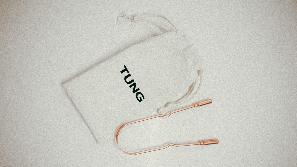 TUNG Copper Tongue Scraper