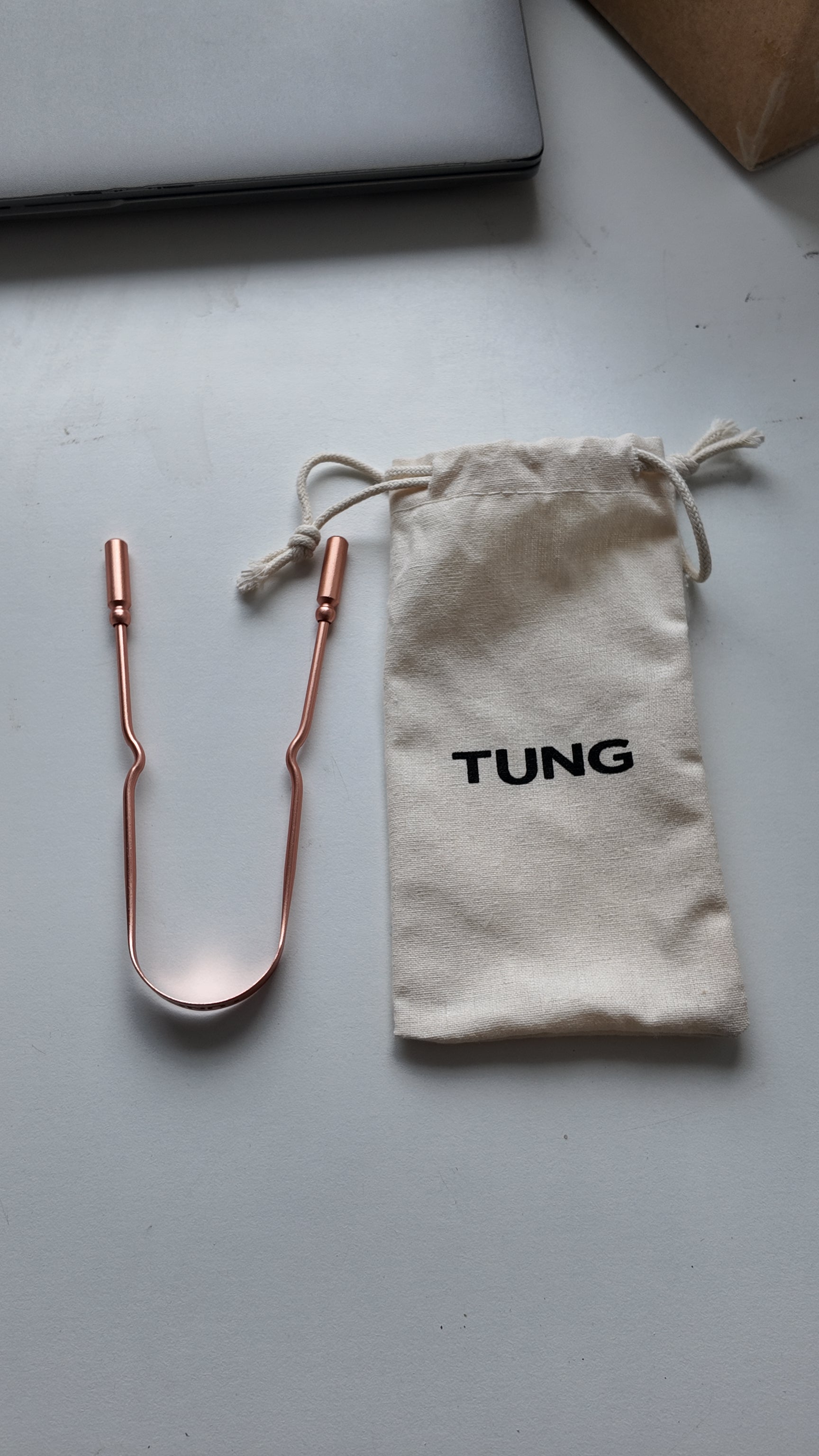 TUNG Copper Tongue Scraper