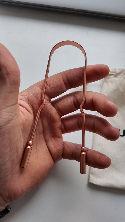 TUNG Copper Tongue Scraper