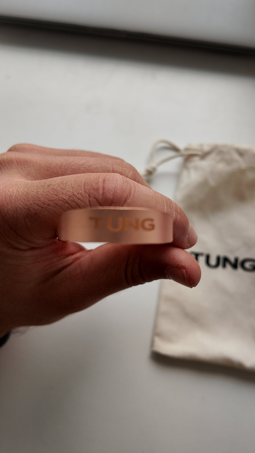 TUNG Copper Tongue Scraper